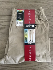 Hurley Youth Jogger Khaki Size 7/8 - Picture 1 of 3