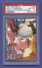 1997 Line up Venezuelan Baseball card YOLVIT TORREALBA # 246 PSA 8