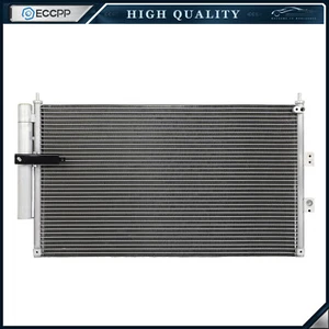 Aluminum AC A/C Condenser For 2006-2011 Honda Civic Acura CSX AC3525 Direct Fit - Picture 1 of 10