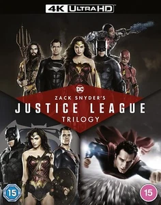 Zack Snyder's JUSTICE LEAGUE Trilogy 4K UHD Blu-Ray NEW (USA Compatible) - Picture 1 of 3