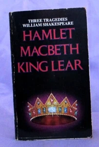 Three Tragedies by William Shakespeare: Hamlet, Macbeth, King Lear 1970 Paperbac - Picture 1 of 4