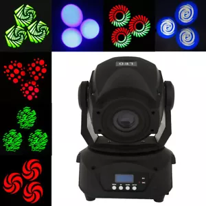 90W Moving Head Light Beam LED DMX Stage DJ Gobo Light Disco Party Light Uplight - Picture 1 of 11
