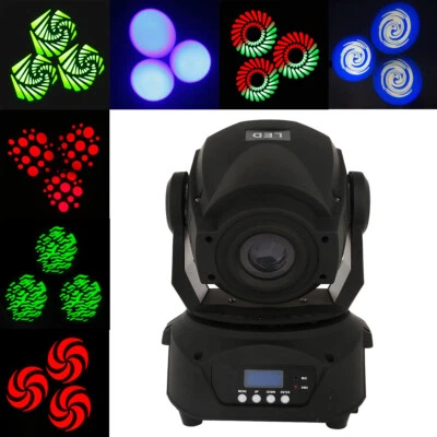 90W LED Moving Head DJ Light DMX Stage Beam Lighting Gobo Disco Party Uplight - Image 1 of 4