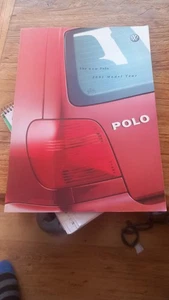 Volkswagen Polo Hatchback 2000-2001 UK Market Sales Brochure E, S ,SE, 16v & GTi - Picture 1 of 3