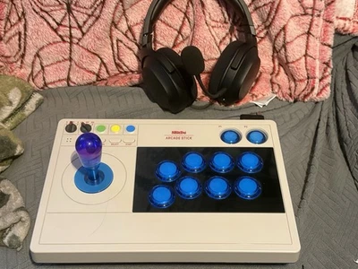 8Bitdo Arcade Stick for Switch & Windows Upgraded w/ Headset - Image 1 of 4
