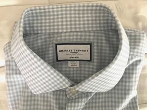 Charles Tyrwhitt Non-Iron  Classic Fit Shirt Men's.  18” Neck, 15” Sleeve NWOT - Picture 1 of 3