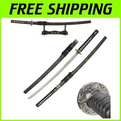 Samurai Bushido Code 41.5" Katana Sword with Wooden Scabbard - Image 1 of 4