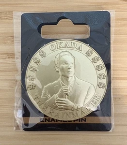 Pro Wrestling Crate OKADA The Rainmaker Emaille Pin Exclusive AEW Wrestling - Bild 1 von 1