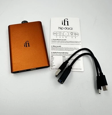 ifi Hip-dac2 - Portable Balanced DAC Headphone Amplifier for Android/iPhone - Image 1 of 4