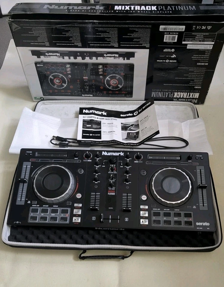 Numark Mixtrack Platinum 24 bit controller DJ 4 deck USB Serato VirtualDJ ecc  - Immagine 1 di 4
