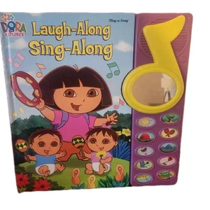 Dora The Explorer Sound Book Laugh Along Sing Along *Rare* READ - Picture 1 of 2