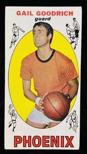 Vintage 1969-70 Topps Basketball Gail Goodrich Phoenix Suns Rookie Card #2 A2 - Picture 1 of 2