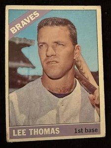 1966 Topps #408 ⚾️ Lee Thomas ⚾️ Atlanta Braves 🪓 - Picture 1 of 6