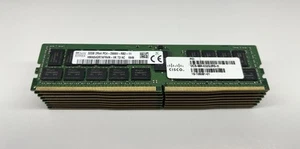 Lot of 8x - 32GB SK hynix 2Rx4 PC4-2666V-RB2-11 HMA84GR7AFR4N-VK - Picture 1 of 2