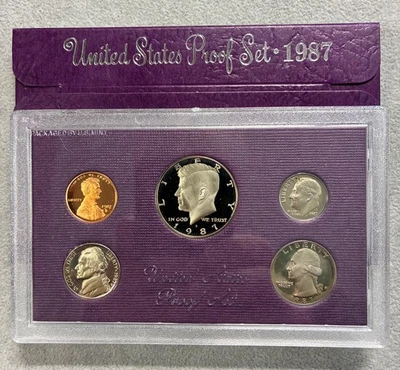1987 United States Proof Set - Image 1 of 4