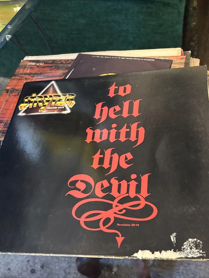 Stryper To Hell With The Devil Gatefold Vinyl LP Album 1986 Heavy Metal  - Image 1 of 1