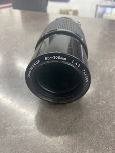 VINTAGE NIKON ZOOM NIKKOR 80-200MM TELEPHOTO ZOOM LENS 1:4.5 - Picture 1 of 2