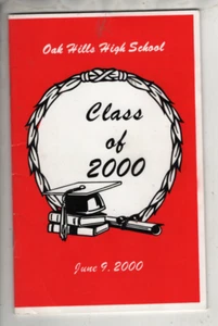 2000  Oak Hill High School booklet the class of 2000 - Picture 1 of 1