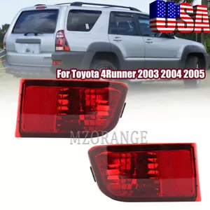 Rear Bumper Reflector Light for Toyota 4Runner 2003 2004 2005 Left/Right Side US - Foto 1 di 15