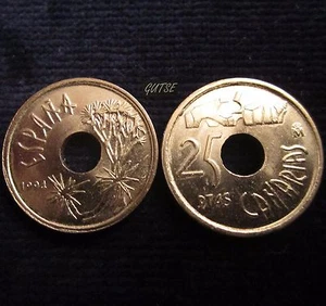 *GUTSE* 25 PESETAS 1994, "CANARIAS", SIN CIRCULAR. - Imagen 1 de 1
