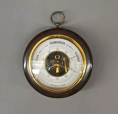 9170031 Rundes Wand-Barometer Um 1930 • 64€
