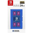 Étui carte de jeu Hori 24+2 bleu pour Nintendo Switch JTK-49618027435