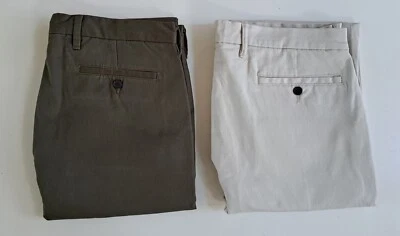 ex LANDS' END Men's Stretch Travel Chino in 3 Fits: Waist 30-42" / Leg 28-33" - Image 1 of 4