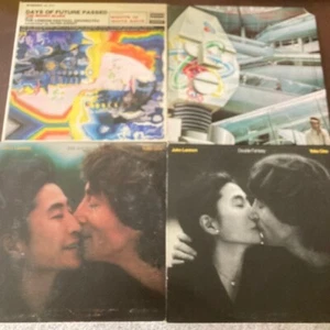 6 LP Rock Lot - John Lennon, ELO, Asia, Moody Blues, Alan Parsons Project - Picture 1 of 3