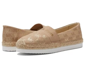 Michael KORS VICKY CAMEL MK ORO FIRMA PLATAFORMA ALPARGATAS 11 ME ENCANTAN ZAPATOS - Imagen 1 de 6
