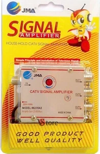 Amplificatore Sdoppiatore 3 Uscite Per Segnale Antenna TV Digitale Terrestre VHF - Foto 1 di 2