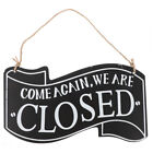 Listing Hanging Open Sign Tag Front Door Signs Store Closed and