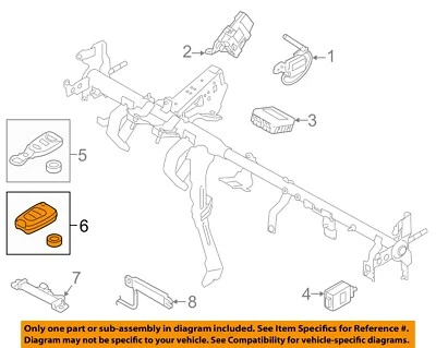 KIA OEM 11-13 Soul Llavero de entrada sin llave Transmisor remoto 954402K300 Foto 1 de 2