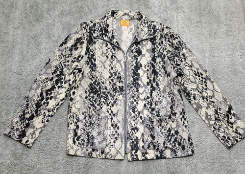 VETEMENTS Giacca Ruby Rd donna 14 paillettes leopardate ghepardo stampa animalier festa elegante appariscente