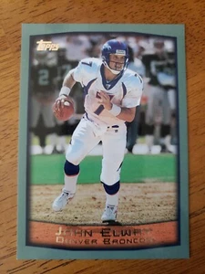 1999 Topps John Elway #6 of 8 Oversized Denver Broncos NM - Picture 1 of 2