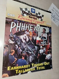 SEPTEMBER 1996 GM Goodwrench Service Racing Dale Earnhardt Talladega Rare VG++!! - Picture 1 of 5
