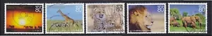 JAPAN 2013 50TH ANNIV. OF KENYA DIPLOMATIC RELATION (ANIMALS) COMP. SET 5 STAMPS - Picture 1 of 4