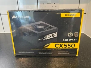 550W Corsair CX550, Fully Wired, 80PLUS Bronze, Single Rail, 44A, 120mm Fan, ATX - Picture 1 of 5