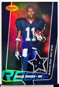 2005 Bowman's Best #NNO Roscoe Parrish Blue #/299 Buffalo Bills Rookie - Picture 1 of 2