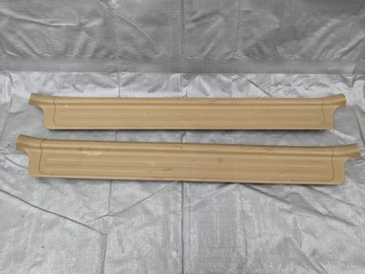 Par de cubiertas de alféizar de puerta Mazda Miata MX-5 1999-2005 color tostado 99-05 Foto 1 de 4