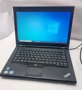 CHEAP Lenovo Thinkpad T430 Laptop - Core i5 8Gb RAM 128Gb SSD Windows 10 RED - Picture 1 of 9