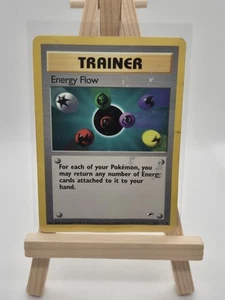 Energy Flow 122/132 WOTC Vintage Pokémon | Gym Heroes Pokemon TCG - Foto 1 di 2