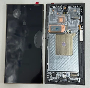 Genuine Samsung Galaxy S24 Ultra Replacement LCD Touch Screen +Frame S928F Black - Picture 1 of 5