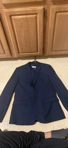 Navy Blue 3 Piece Suit Boys Size 12-13Y H&M Brand - Picture 1 of 7