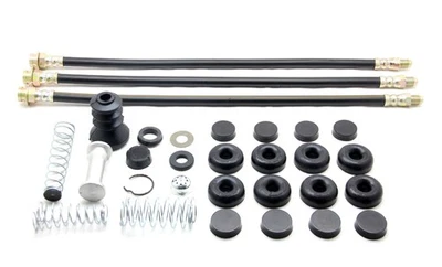 Комплект главного и колесного цилиндров тормозного шланга Packard 110 115 120 шесть машин для стрижки 1935-1942 - Изображение 1 из 4