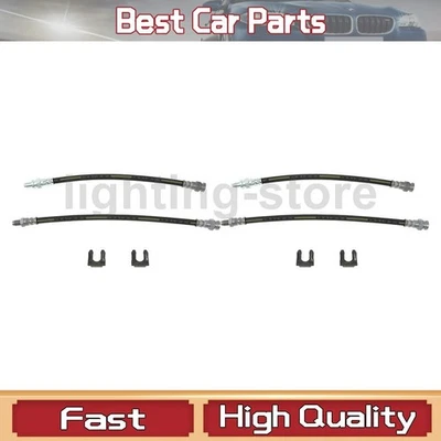 2 líneas de freno de manguera hidráulica de freno trasero para Smart Fortwo 1,0 L Foto 1 de 3