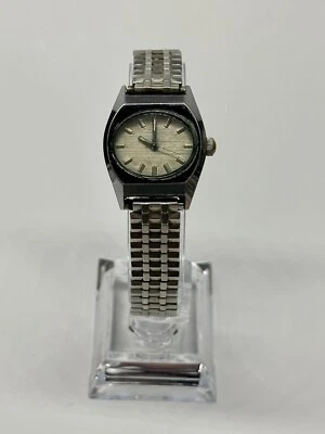 Reloj de cuerda manual Westclox plateado para dama años 60 para piezas o reparación L1 Foto 1 de 4
