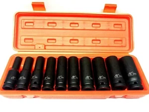 SET CHIAVI A BUSSOLA AD IMPATTO DA 1/2 75 MM MILLERIGHE PROFILO INTERNO XZN 10PZ - Foto 1 di 6