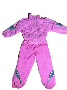 Vintage Kleinkind Oshkosh B'Gosh Blumendruck Trainingsanzug Größe M 5/6 - Bild 1 von 7