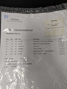 Waters Outer Api Source Service Kit (PN 700004670 rev B) - Picture 1 of 2