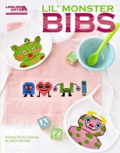 Lil' Monster Bibs by Judith McCabe - Picture 1 of 3